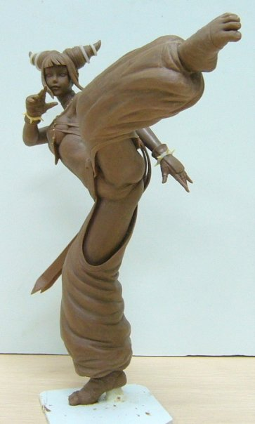 Illustration for article titled Super SFIV's Juri Looks Lovely In Resin